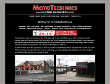 Tablet Screenshot of mototechnics.com